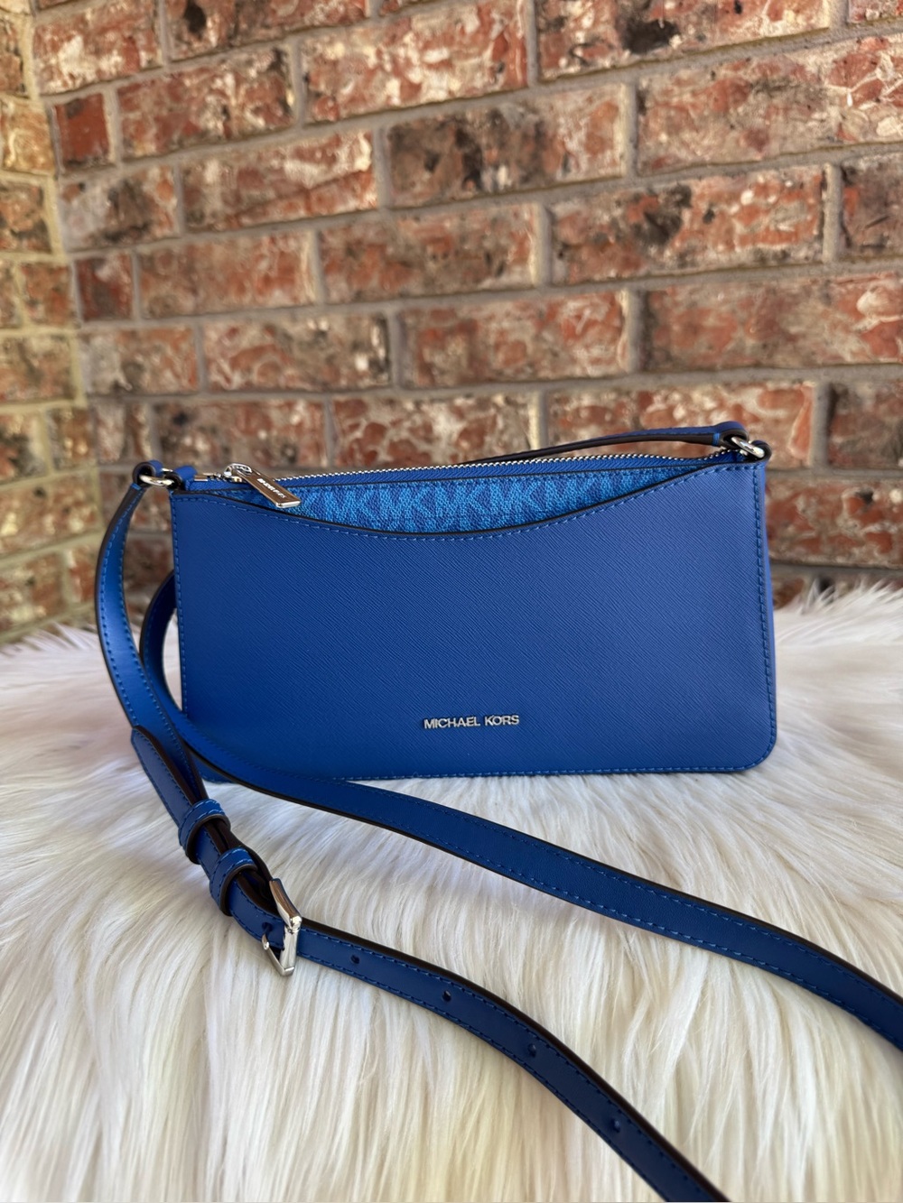 Michael Kors Blue Crossbody Bag